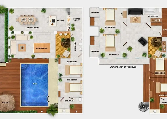 Inka - 6bdr With Private Pool & Garden Villa Canggu